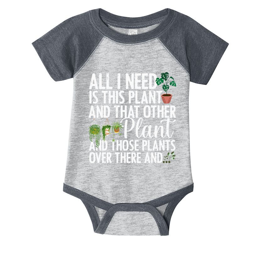 Funny Plant Art Gardening Plant Lover Gardener Infant Baby Jersey Bodysuit