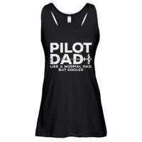 Funny Pilot Art For Dad Men Aviation Airplane Aircraft Pilot Ladies Essential Flowy Tank