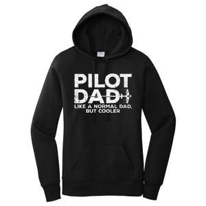 Funny Pilot Art For Dad Men Aviation Airplane Aircraft Pilot Women's Pullover Hoodie