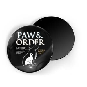 Funny Paw And Order Special Treats Unit Training Dog And Cat Magnet