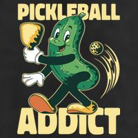 Funny Pickleball Addict 7 Panel Mesh Trucker Snapback Hat