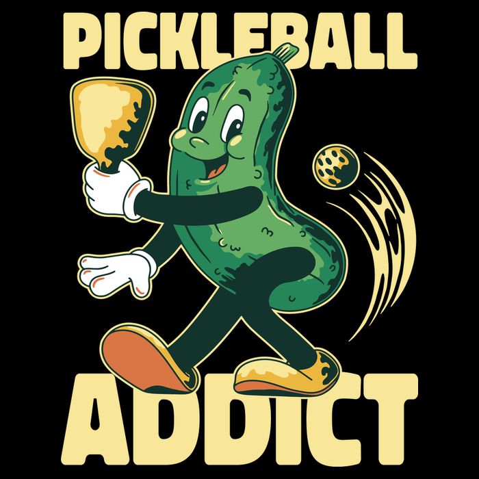 Funny Pickleball Addict USA-Made Doggie Bandana
