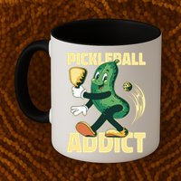 Funny Pickleball Addict Mug