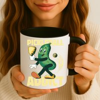 Funny Pickleball Addict Mug