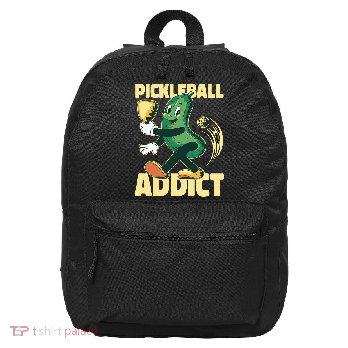 Funny Pickleball Addict 16 in Basic Backpack