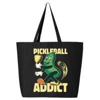 Funny Pickleball Addict 25L Jumbo Tote