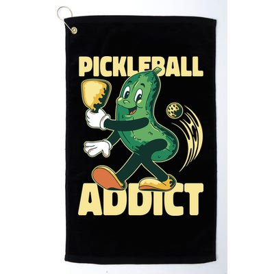 Funny Pickleball Addict Golf Towel