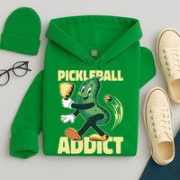 Funny Pickleball Addict Hoodie