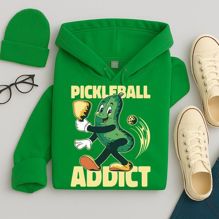 Funny Pickleball Addict Hoodie