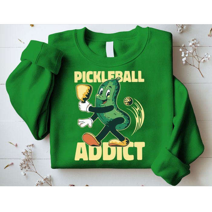 Funny Pickleball Addict Sweatshirt