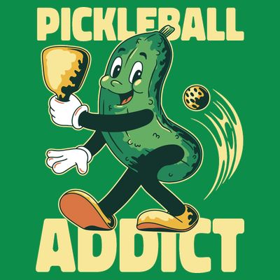 Funny Pickleball Addict T-Shirt
