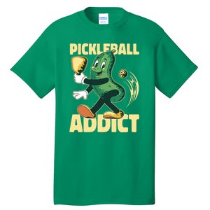 Funny Pickleball Addict Tall T-Shirt