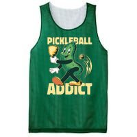 Funny Pickleball Addict Mesh Reversible Basketball Jersey Tank