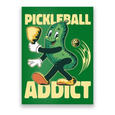 Funny Pickleball Addict Poster