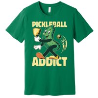 Funny Pickleball Addict Premium T-Shirt