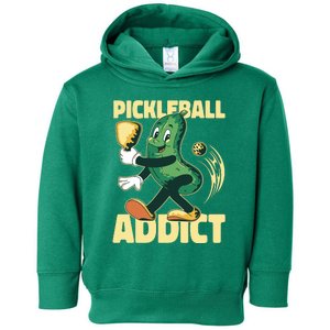 Funny Pickleball Addict Toddler Hoodie