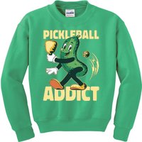 Funny Pickleball Addict Kids Sweatshirt