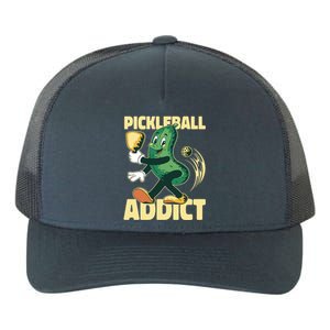 Funny Pickleball Addict Yupoong Adult 5-Panel Trucker Hat