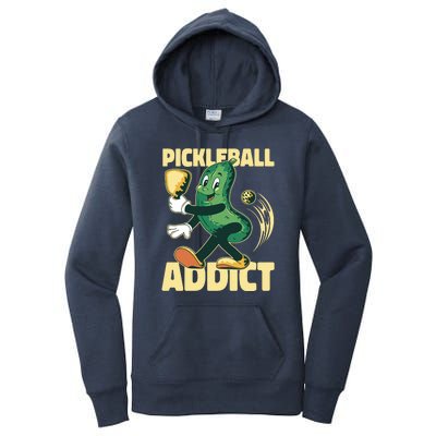 Funny Pickleball Addict Women's Pullover Hoodie