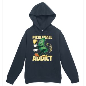 Funny Pickleball Addict Urban Pullover Hoodie