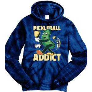 Funny Pickleball Addict Tie Dye Hoodie