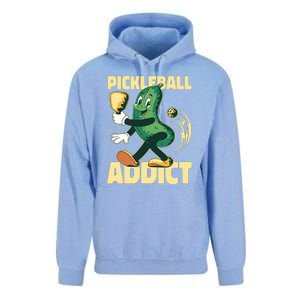 Funny Pickleball Addict Unisex Surf Hoodie