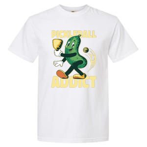 Funny Pickleball Addict Garment-Dyed Heavyweight T-Shirt