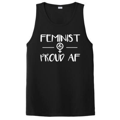 Feminist Proud Af Rights Cute Gift Feminism Gift PosiCharge Competitor Tank