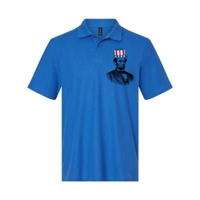 Funny President Abraham Lincoln's Birthday Funny Gift Softstyle Adult Sport Polo