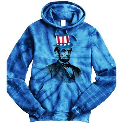 Funny President Abraham Lincoln's Birthday Funny Gift Tie Dye Hoodie