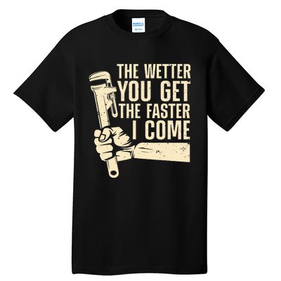 Funny Plumber Art For  Steamfitter Plumbing Lovers Tall T-Shirt