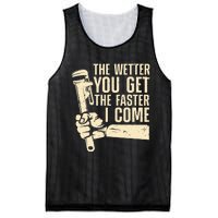 Funny Plumber Art For  Steamfitter Plumbing Lovers Mesh Reversible Basketball Jersey Tank