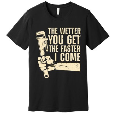 Funny Plumber Art For  Steamfitter Plumbing Lovers Premium T-Shirt