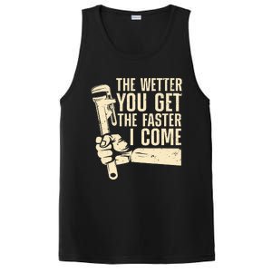 Funny Plumber Art For  Steamfitter Plumbing Lovers PosiCharge Competitor Tank