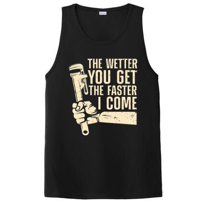 Funny Plumber Art For  Steamfitter Plumbing Lovers PosiCharge Competitor Tank