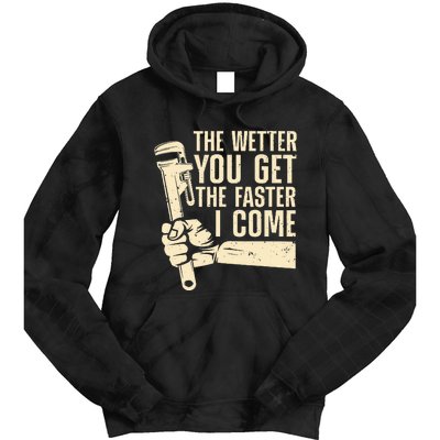 Funny Plumber Art For  Steamfitter Plumbing Lovers Tie Dye Hoodie