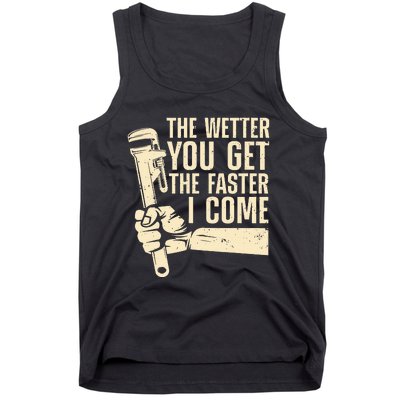 Funny Plumber Art For  Steamfitter Plumbing Lovers Tank Top