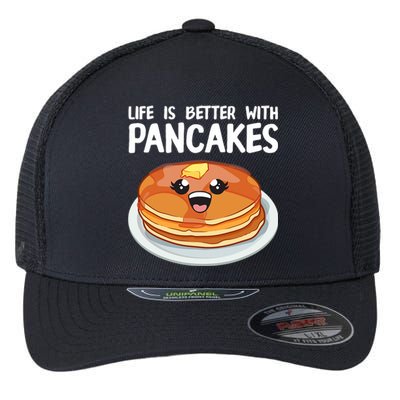 Funny Pancakes Art Brunch Breakfast Pancake Maker Flexfit Unipanel Trucker Cap