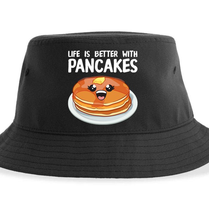 Funny Pancakes Art Brunch Breakfast Pancake Maker Sustainable Bucket Hat