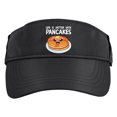 Funny Pancakes Art Brunch Breakfast Pancake Maker Adult Drive Performance Visor