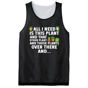 Funny Plant Art For Women Gardening Garden Plant Lovers Mesh Reversible Basketball Jersey Tank