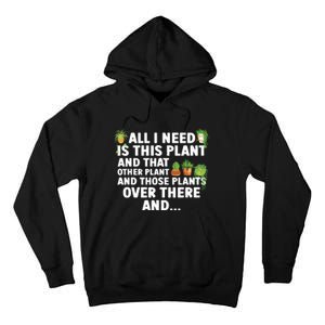 Funny Plant Art For Women Gardening Garden Plant Lovers Tall Hoodie