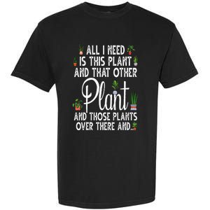 Funny Plant Art For Gardening Plant Lover Gardener Garment-Dyed Heavyweight T-Shirt