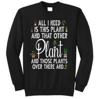 Funny Plant Art For Gardening Plant Lover Gardener Sweatshirt