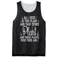 Funny Plant Art For Gardening Plant Lover Gardener Mesh Reversible Basketball Jersey Tank