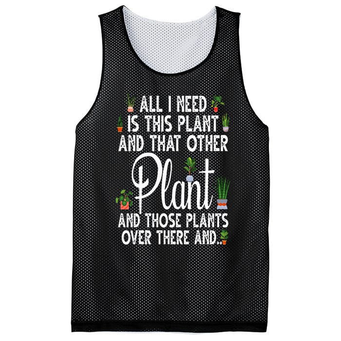 Funny Plant Art For Gardening Plant Lover Gardener Mesh Reversible Basketball Jersey Tank