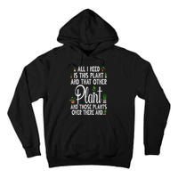 Funny Plant Art For Gardening Plant Lover Gardener Tall Hoodie