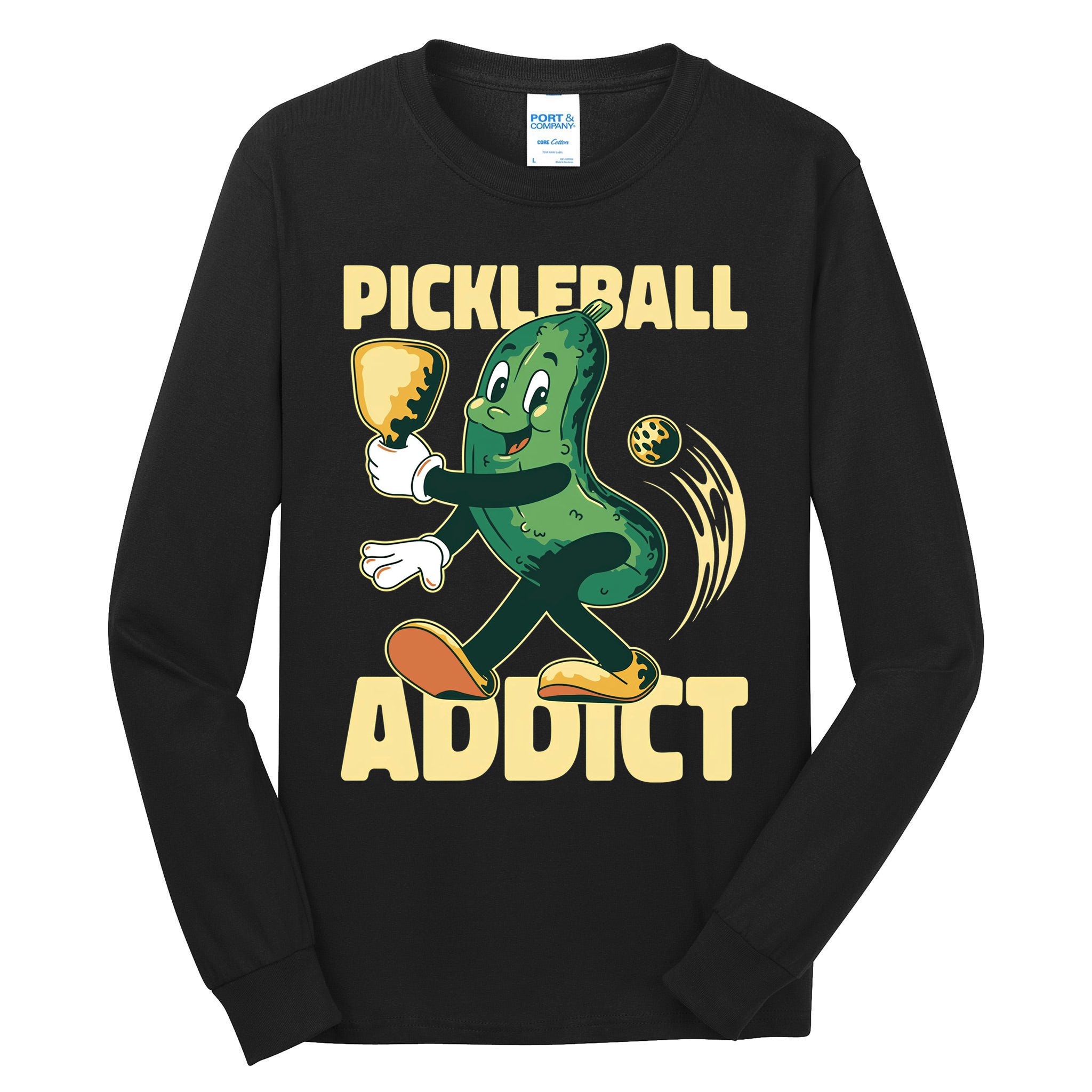 Funny Pickleball Addict vintage friend Tall Long Sleeve T-Shirt