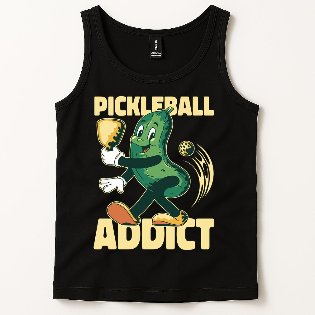 Funny Pickleball Addict vintage friend Tank Top