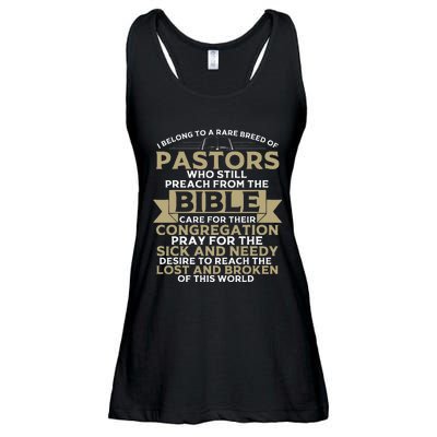 Funny Pastor Appreciation Gift Christian Preacher Ladies Essential Flowy Tank